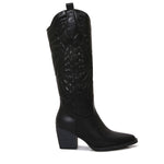 Texas Western Knee High Cowboy Boots