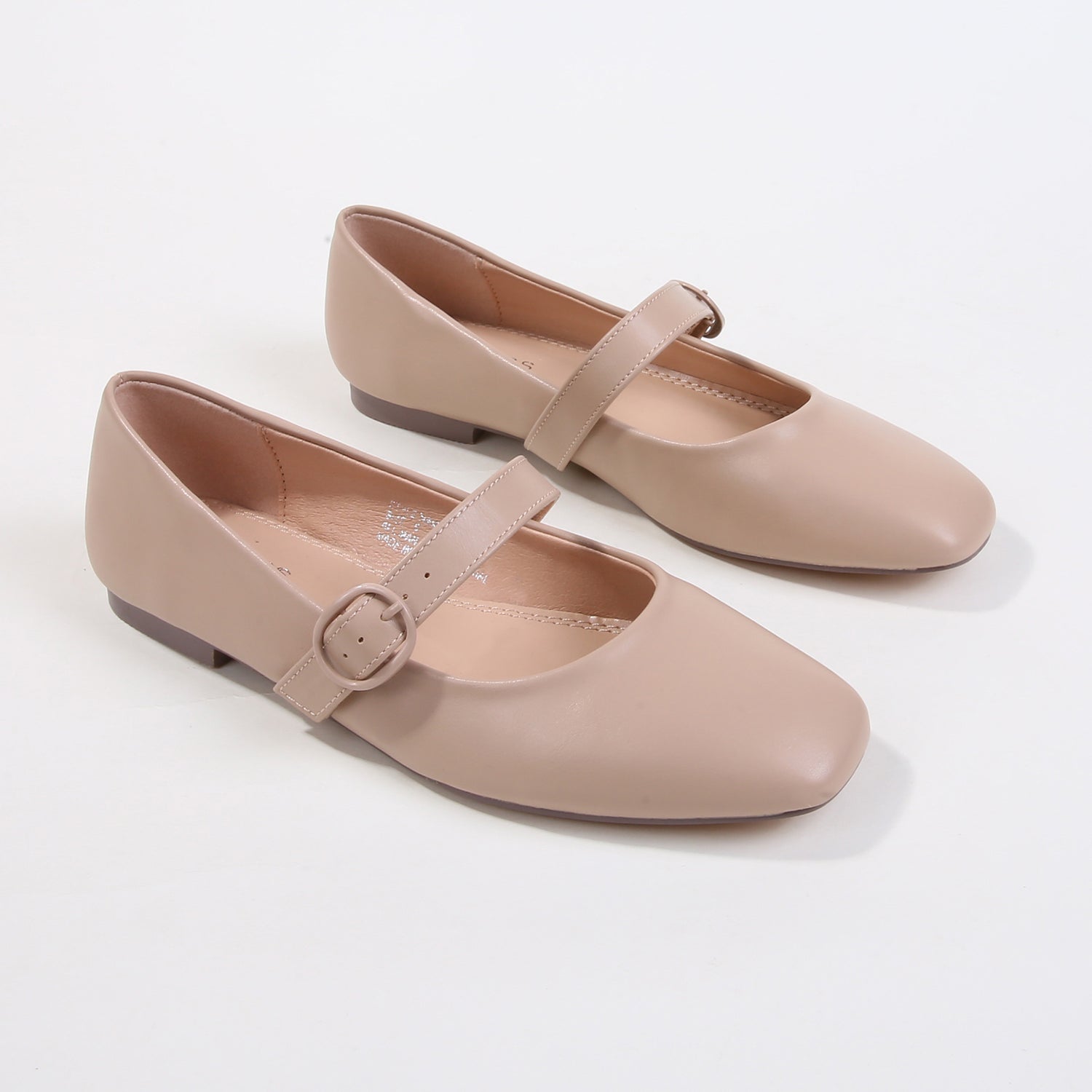 Bona Classic Faux Leather Mary Jane Flats