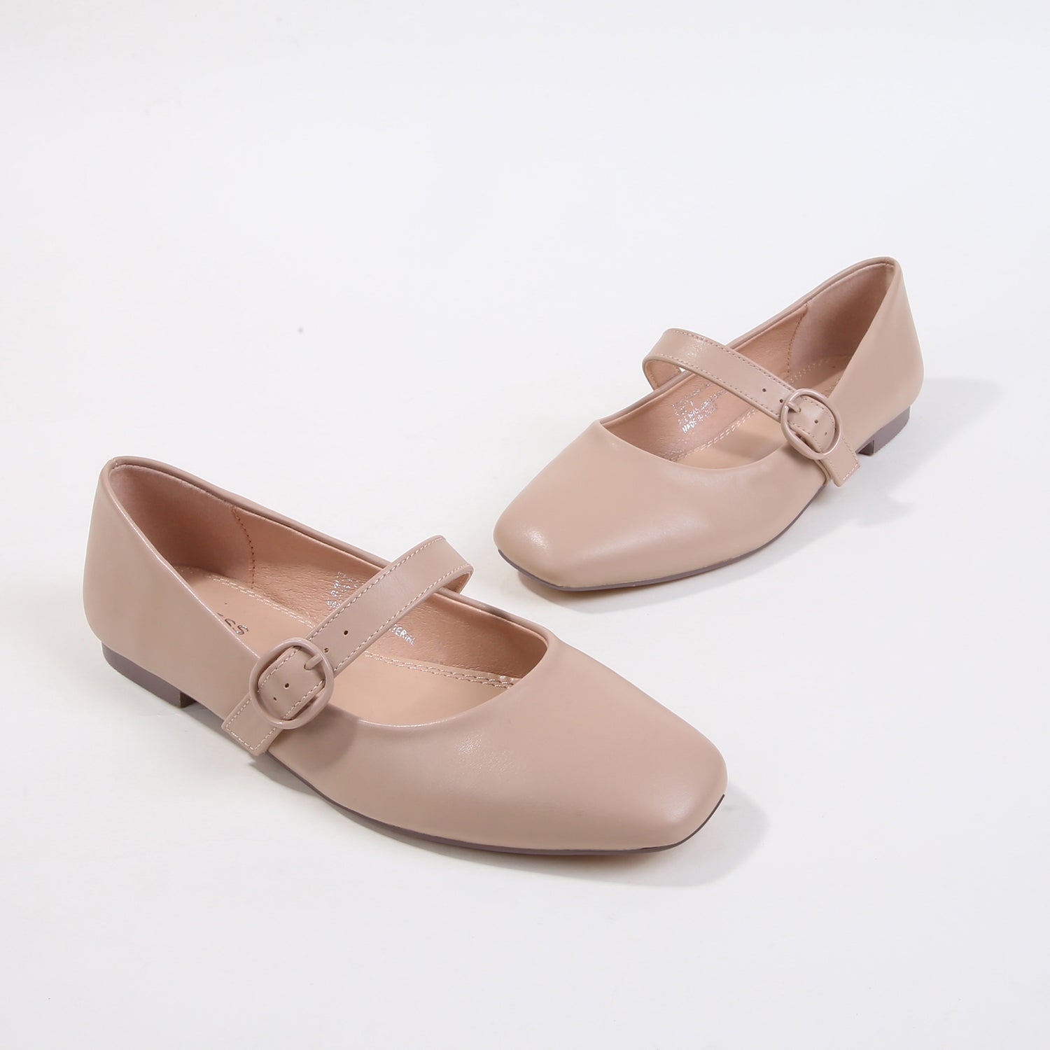 Bona Classic Faux Leather Mary Jane Flats