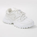 Branch Chunky Mesh Lace-Up Sneakers