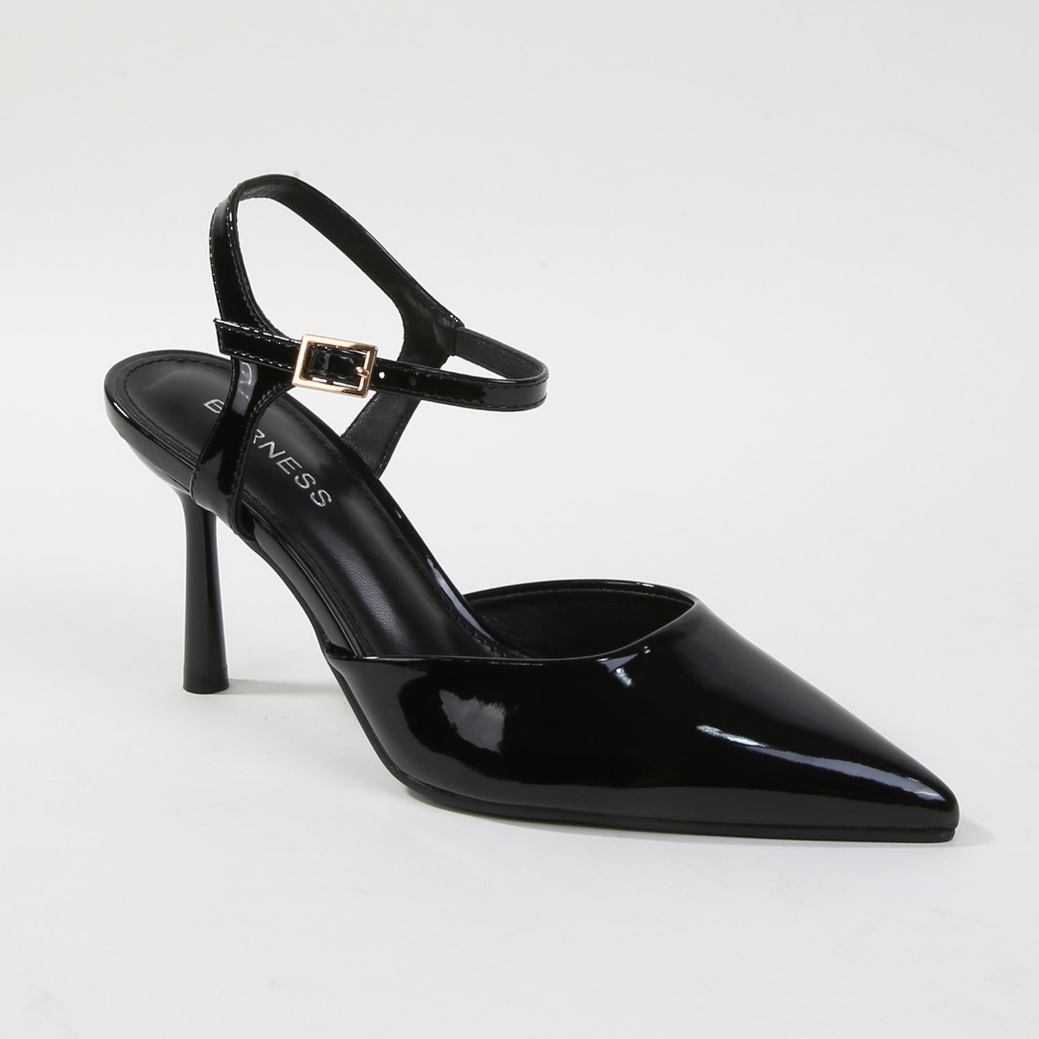 Cesia Patent Ankle Strap Heels