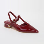 Cristian T-Strap Slingback Bloch Heel Pumps