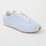 Diane Street Edit Suede Low-Top Sneakers