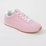 Diane Street Edit Suede Low-Top Sneakers