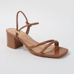 Elayna Strappy Slingback Block Heel Sandals