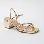 Elayna Strappy Slingback Block Heel Sandals