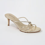 Fifi Minimal Strap Kitten Heel Sandals