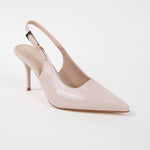 Graciela Polished Pointed Slingback Heels