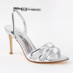 Harlee Multi-Strap Ankle Strap Stiletto Sandals