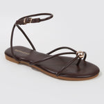 Kristina Minimalist Toe Post Flat Sandals