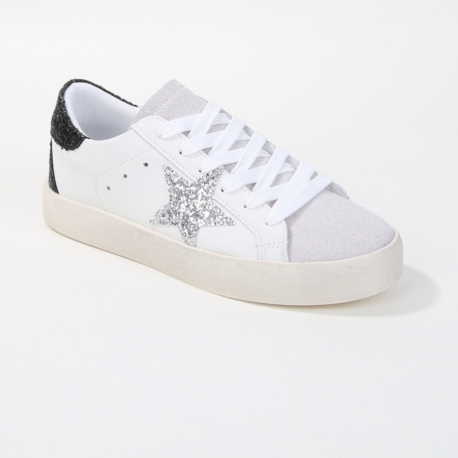 Lillie Glitter Star Fashion Sneakers