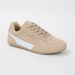 Luno Contrast Side Panel Retro Sport Sneakers