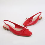 Natasha Dainty Bow Slingback Flats
