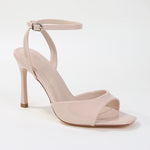 Rhodes Glossy Ankle Strap Stiletto Heels