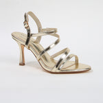 Vittoria Strappy Ankle Strap Stiletto Heel Sandals