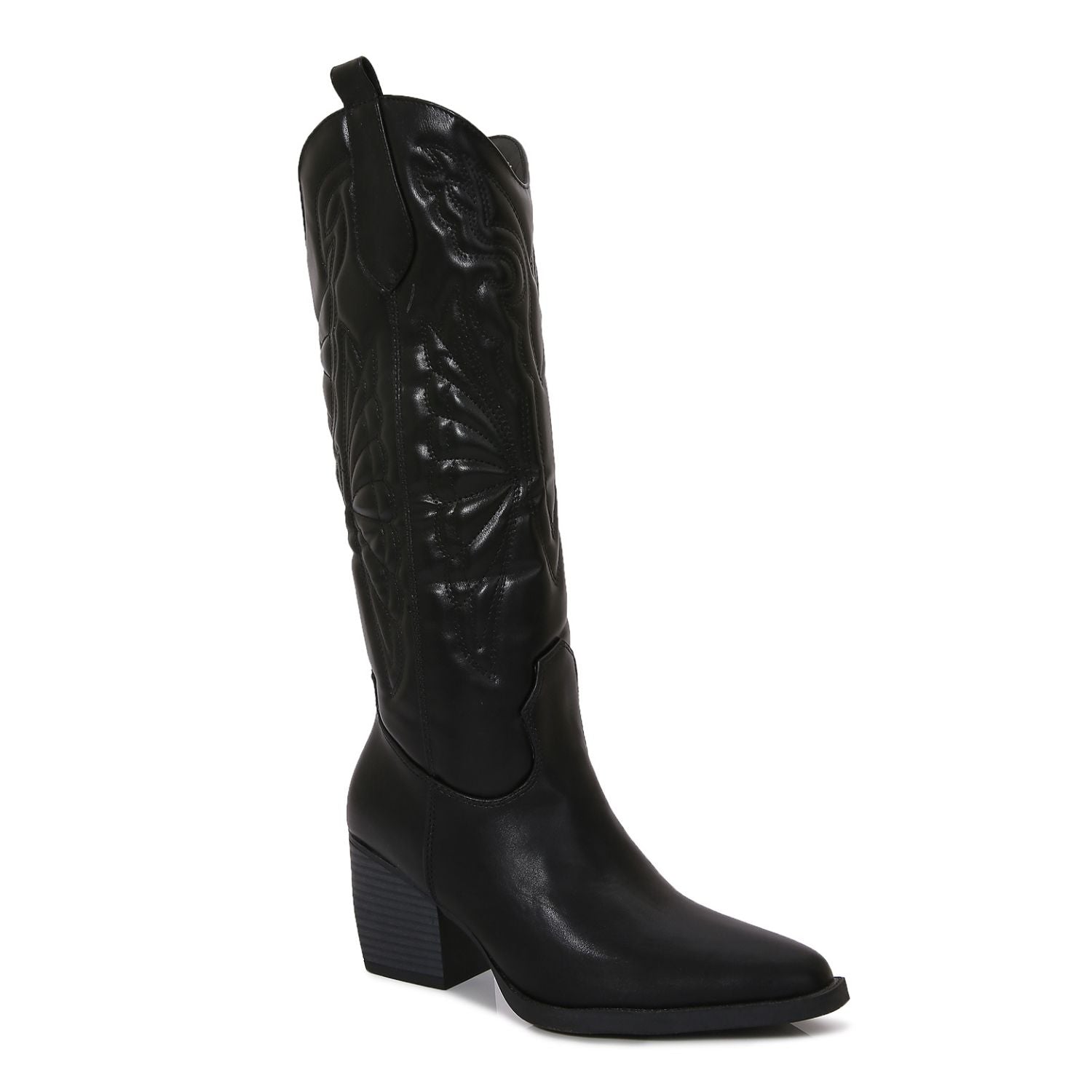 Texas Western Knee High Cowboy Boots