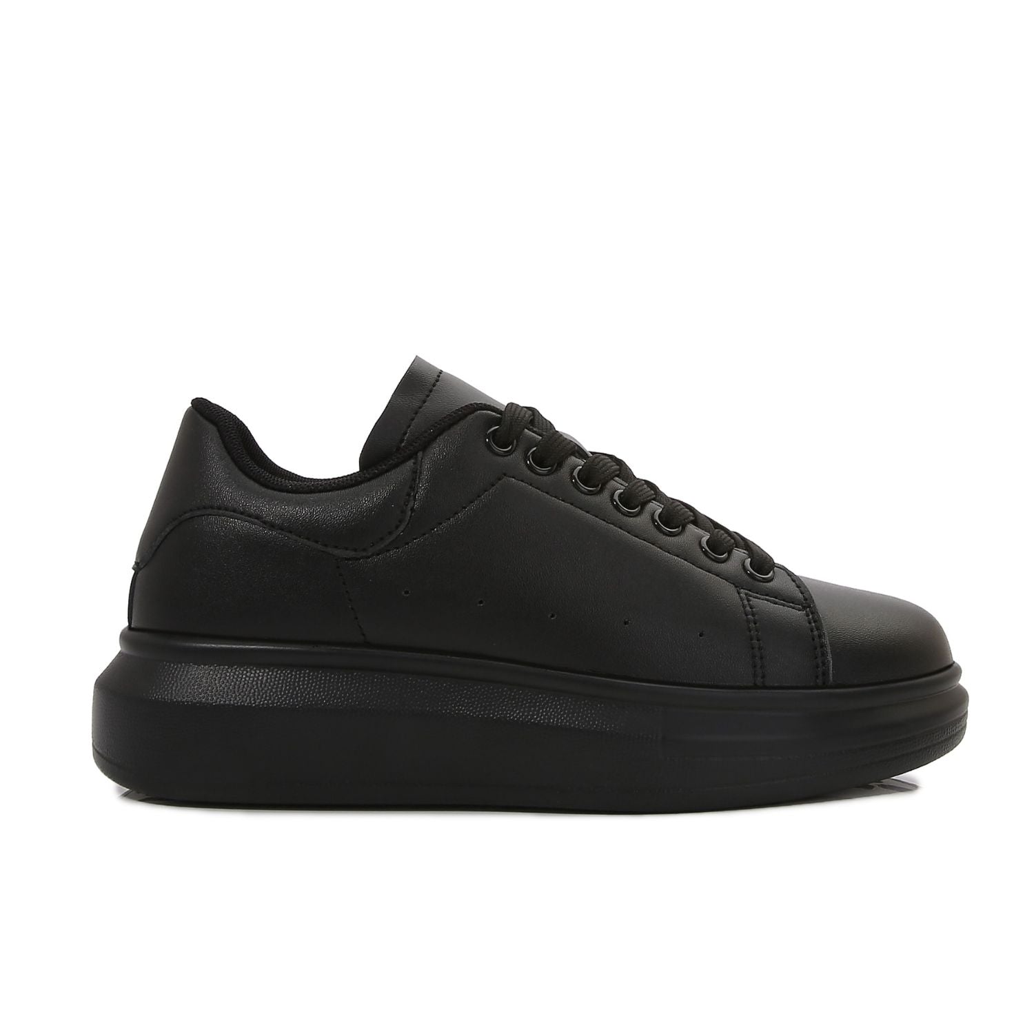 Simplicity Pure Color Platform Sneaker