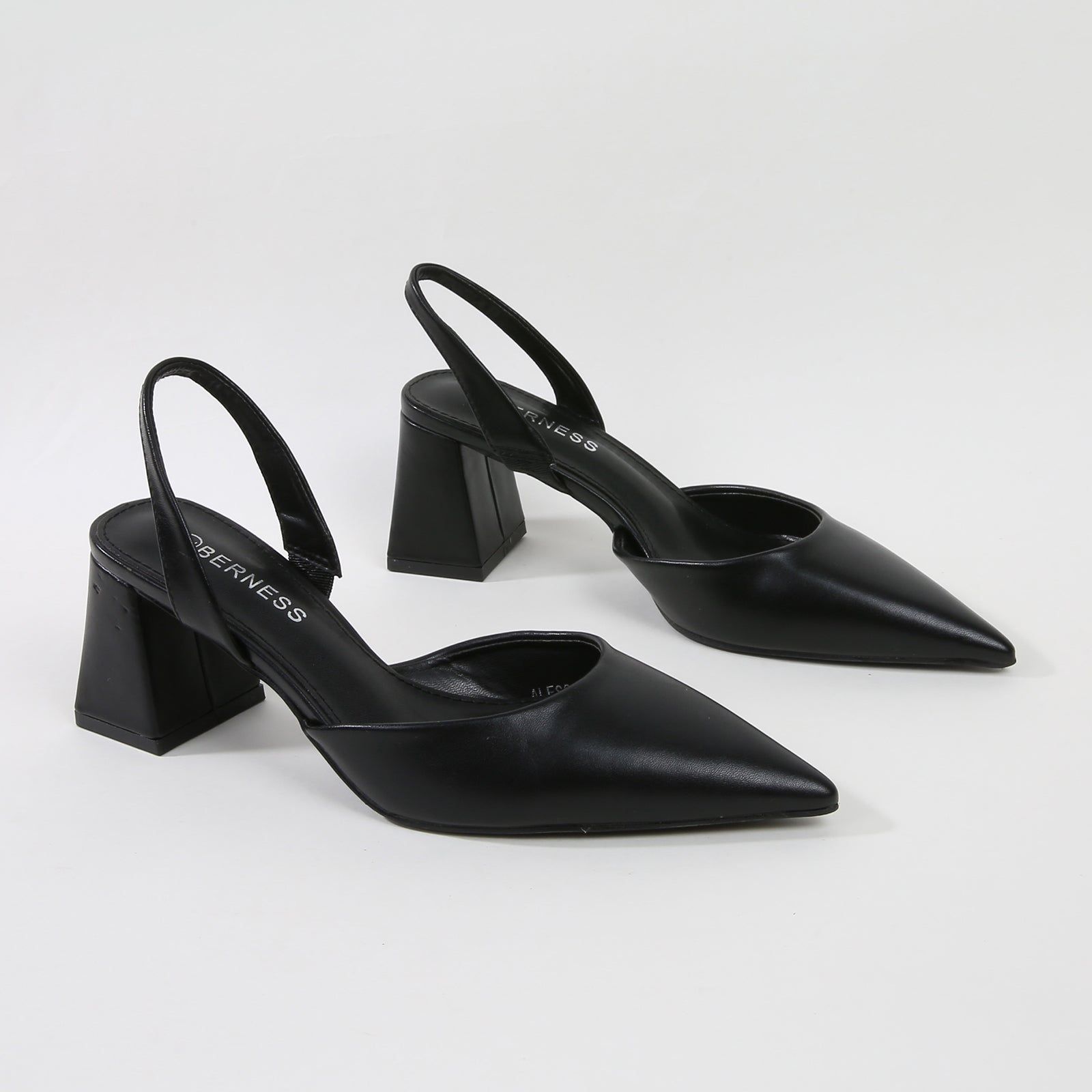 Women's Alessia Dressy Slingback Block Heel Pumps | BERNESS