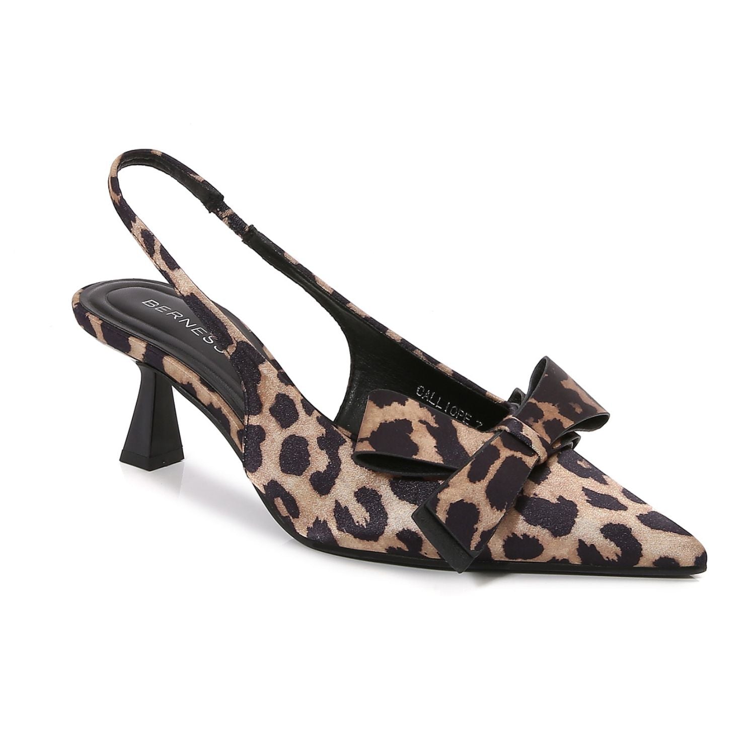 Calliope Patent Slingback Kitten Heels