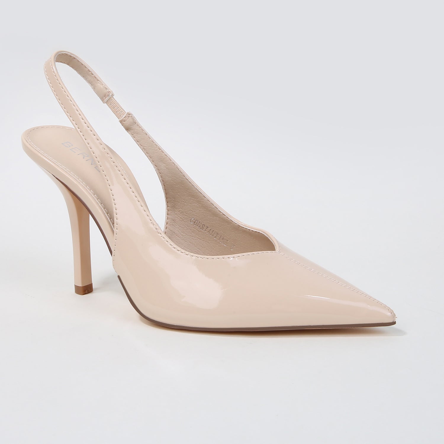 Constantine Patent Pointed Toe Slingback Heels