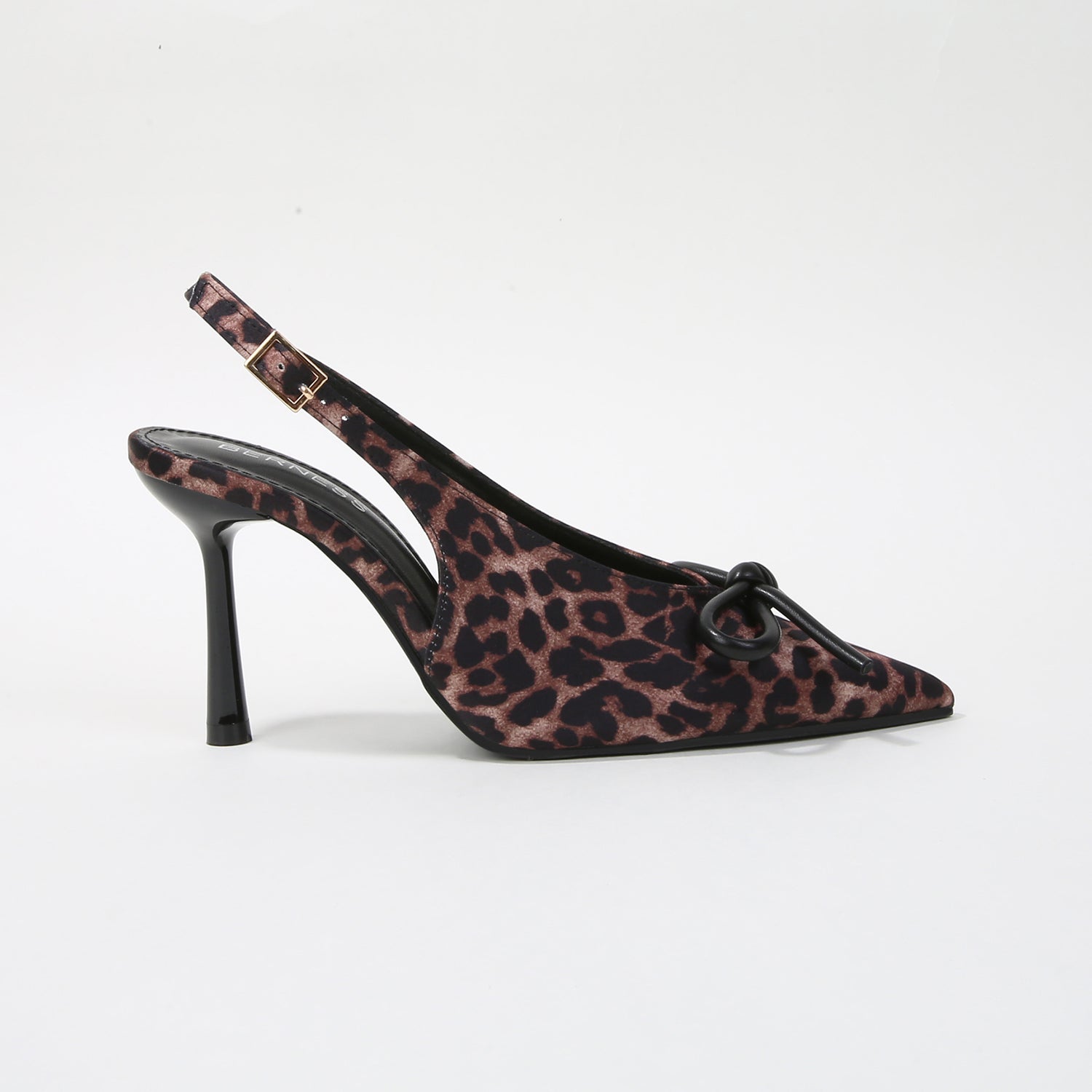 Edda Faux Leather Slingback Heels