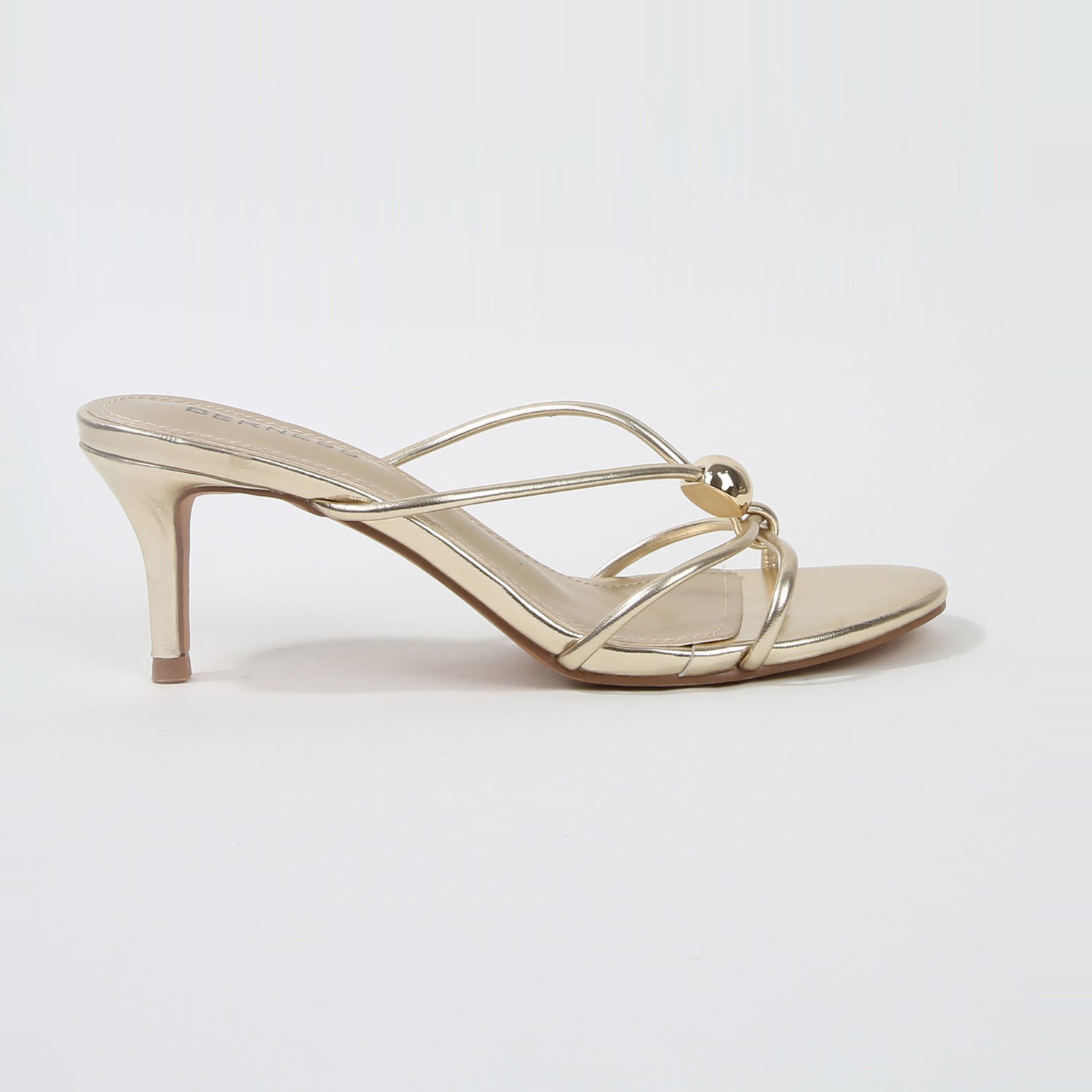 Fifi Minimal Strap Kitten Heel Sandals