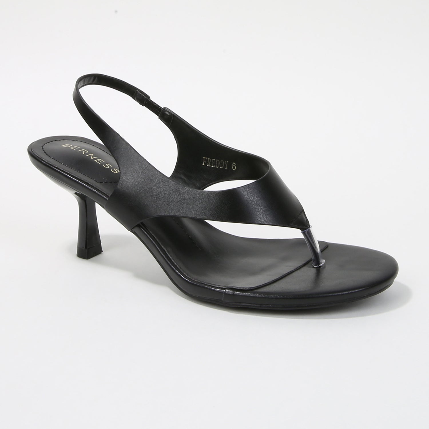 Freddy Thong Slingback Kitten Heels