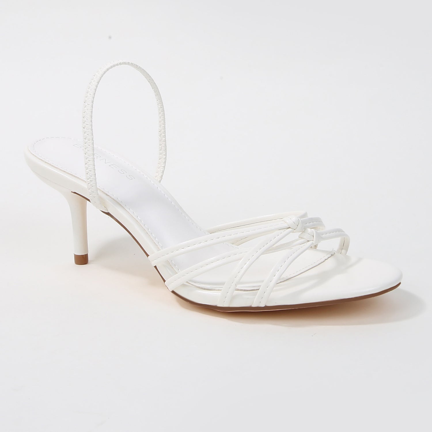 Heidy Slingback Knot Detail Stiletto Heel Sandals