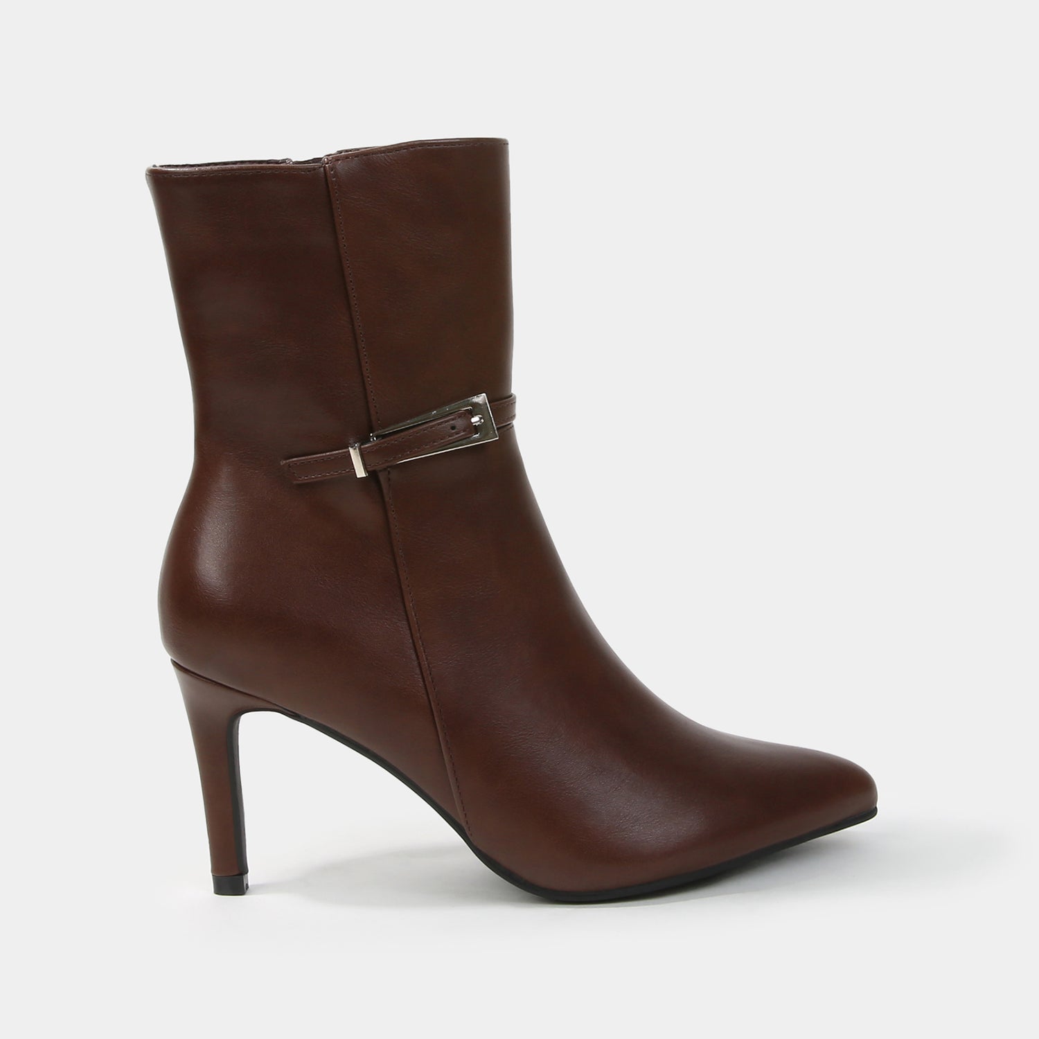 Kairi Buckle Detail Ankle Boots