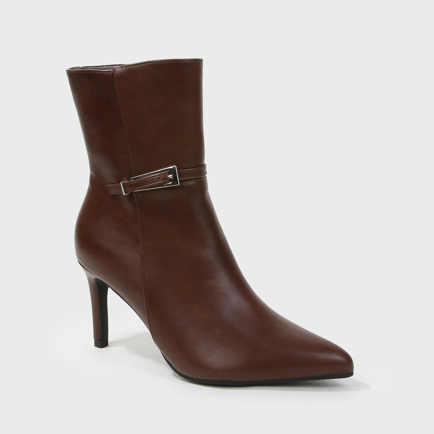 Kairi Buckle Detail Ankle Boots