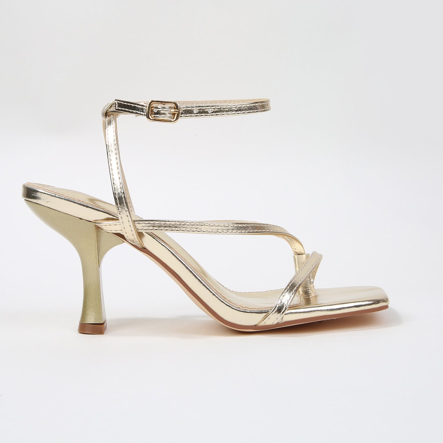 Nalani Strappy Ankle Strap Heeled Sandals