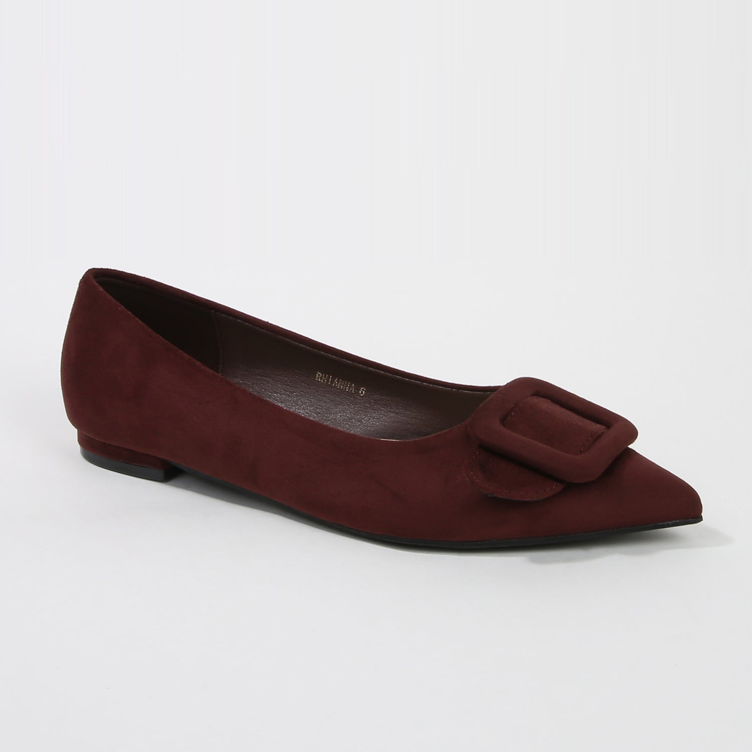 Rhianna Faux Suede Pointed Flats