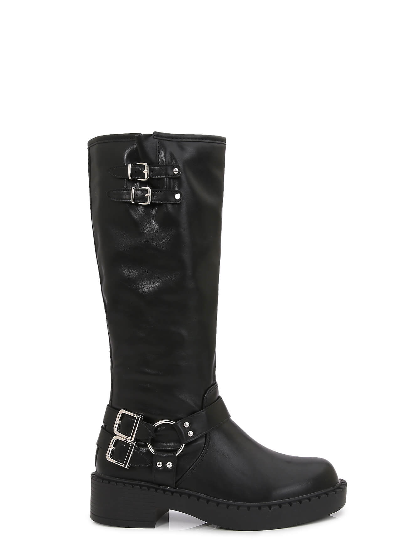 Arya Buckled Knee-High Boot BERNESS