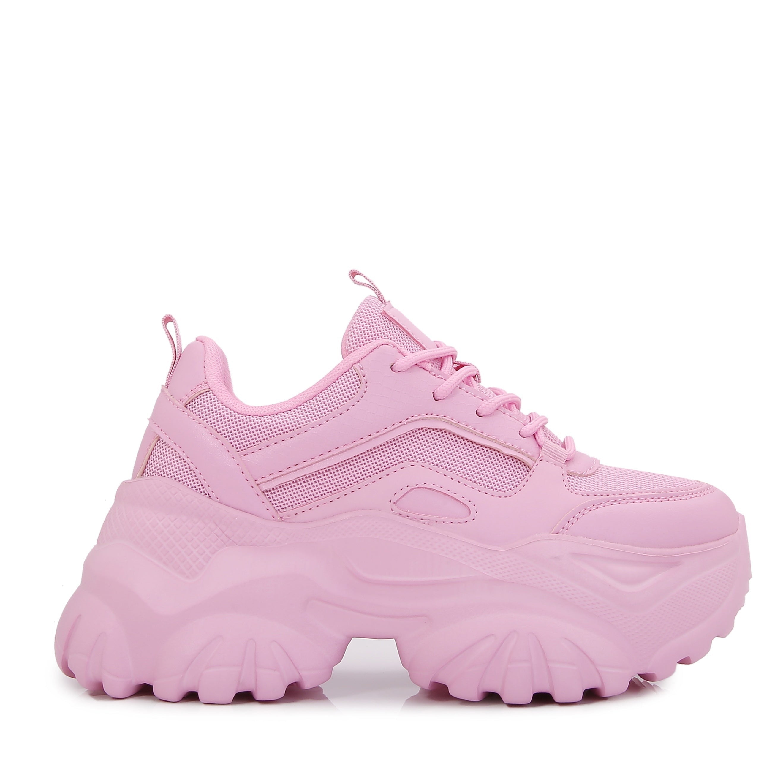 Women's Hanna Pastel Pop Chunky Platform Sneakers | BERNESS