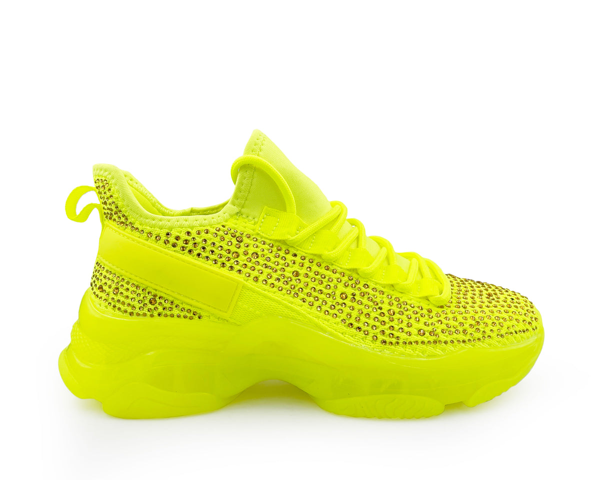 Freya Rapture Neon BERNESS Freya Rhinestone Sneaker · BERNESS